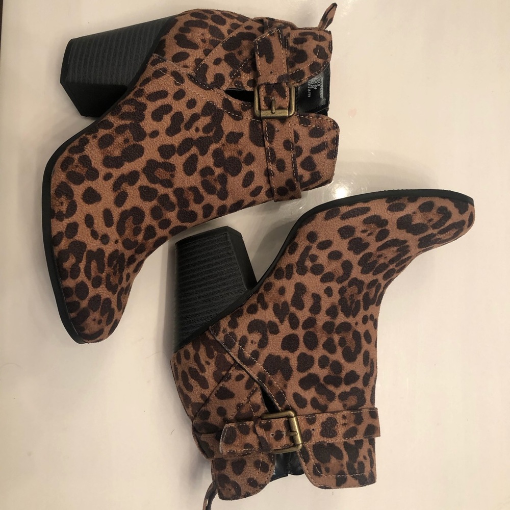 Cheetah Booties
